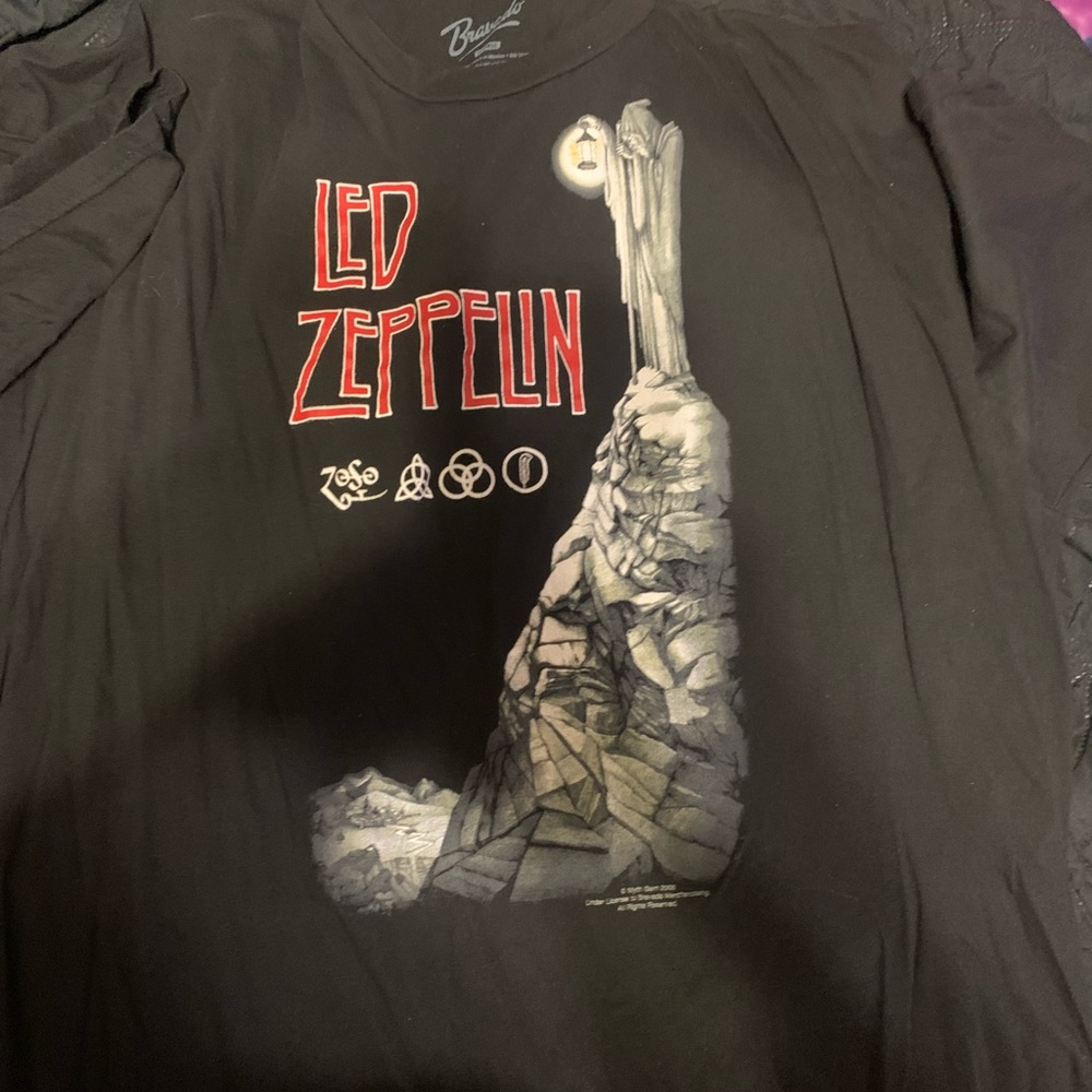 LED zeppelin tshirt